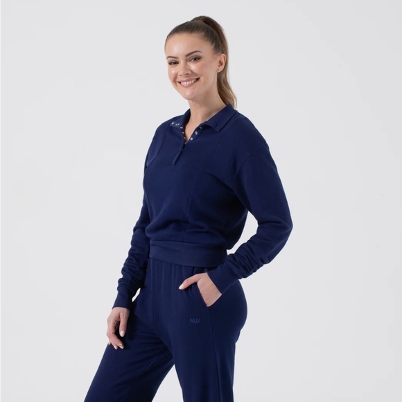 NUX Terry Pullover, NBW navy - Picture 3 of 3